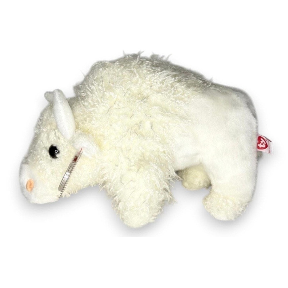Roam the White Buffalo Ty Beanie Buddy | Prairie Guardian | Mint Heart Tag poly - Picture 2 of 5